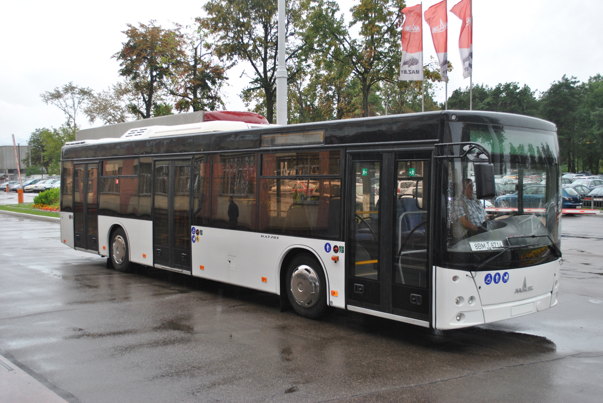 Первая поставка автобуса МАЗ 203088 СТАНДАРТА ЕВРО-6 в Германию